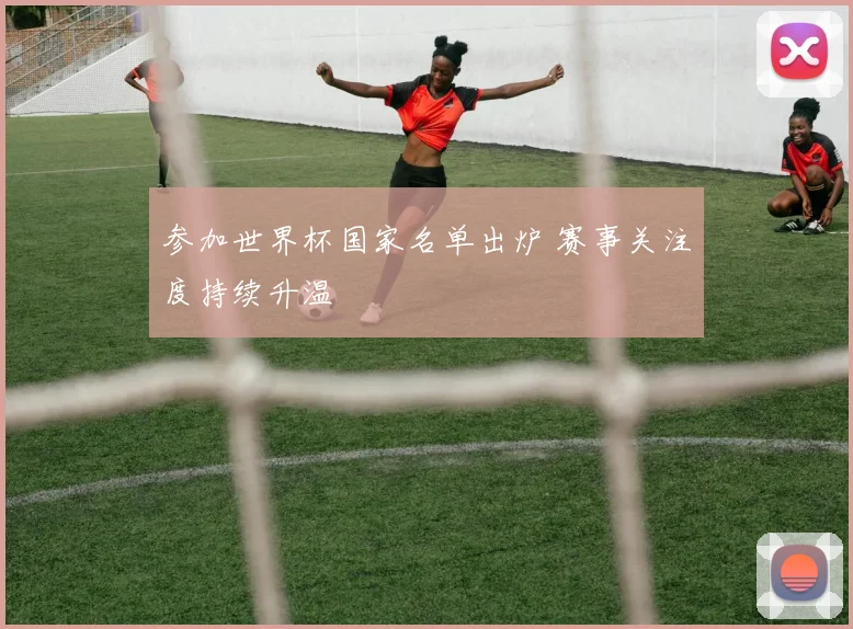 参加世界杯国家名单出炉 赛事关注度持续升温